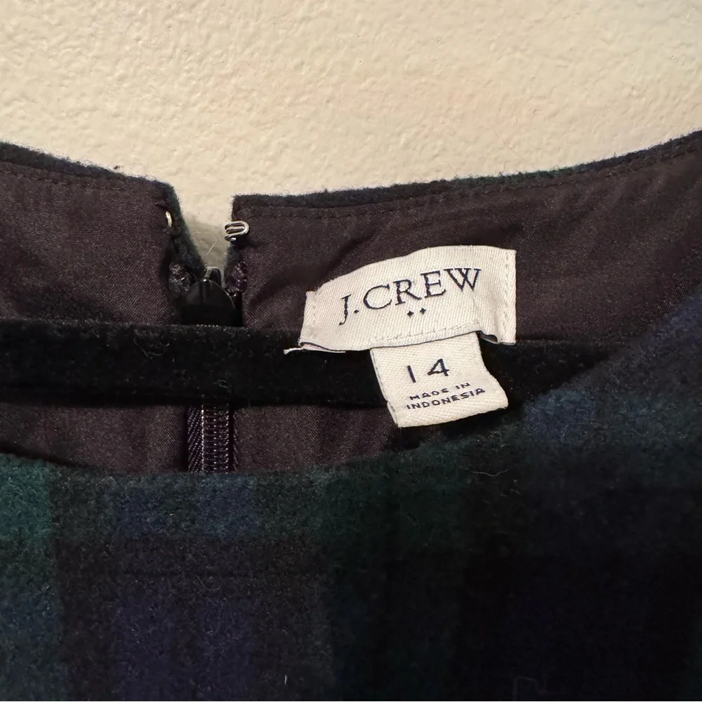 J. Crew Blackwatch Plaid Sheath Dress - Picture 5 of 5